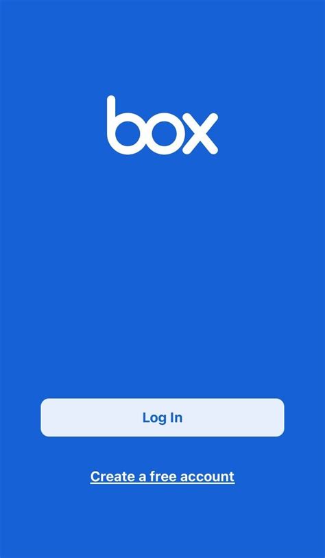 box login in.